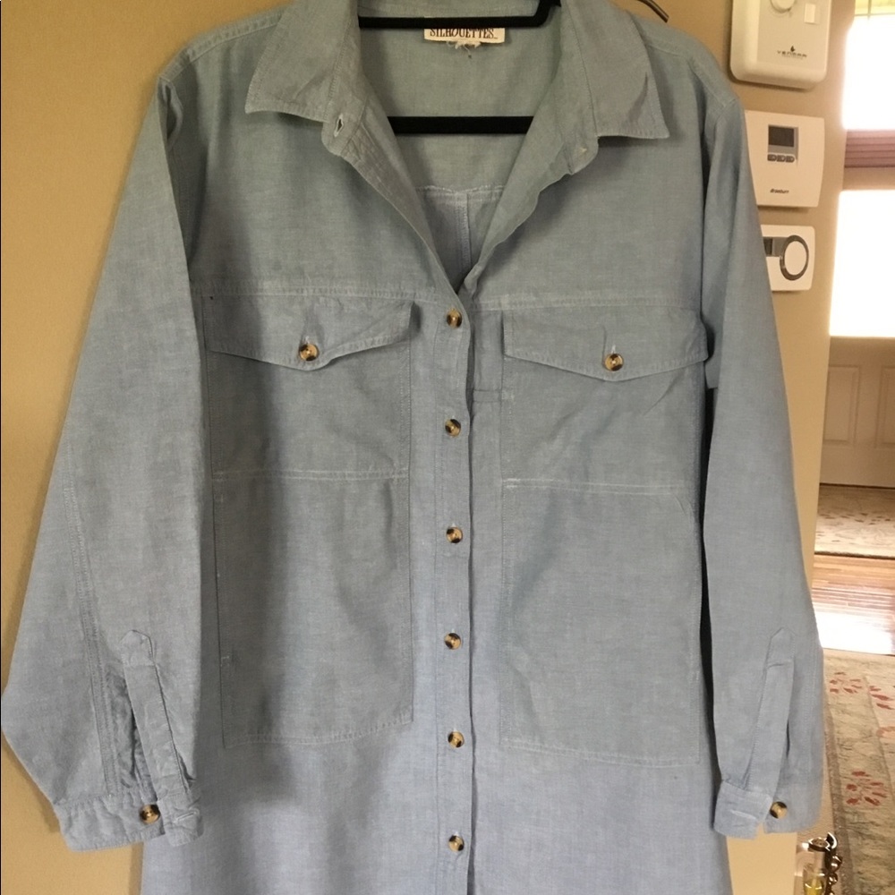 Denim tunic top in very good condition. 2x
